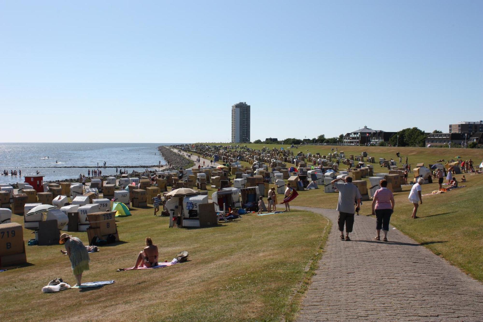 Haus Elke Wohnung 101 Büsum Dış mekan fotoğraf